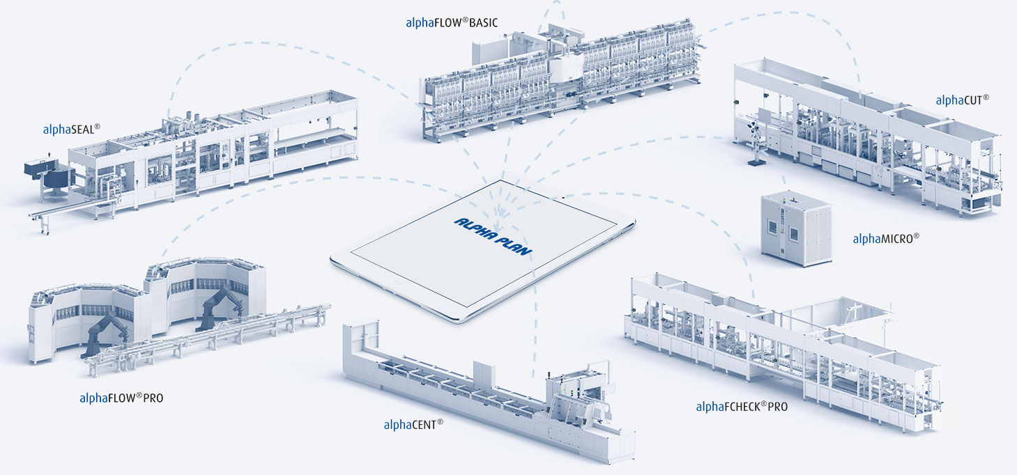 Alpha Plan's hollow fiber filter production system