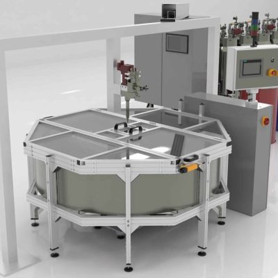 Zentrifugen für den Faserverguß von große Hohlfasermembranen Module